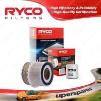 Ryco Oil Air Filter for Mazda E2200 Ezyloader 4cyl 2.2L Diesel 02/1984-1988