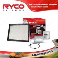 Ryco Oil Air Fuel Filter Service Kit for Holden Commodore VY VX VT VU VH