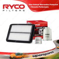 Ryco Oil Air Fuel Filter Service Kit for Nissan Navara D40 Thailand buit