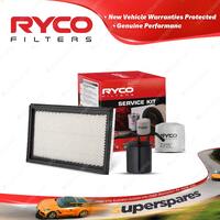 Ryco Oil Air Fuel Filter Service Kit for Subaru Impreza GF3 GF5 GF6 GF7 GF8 GGA