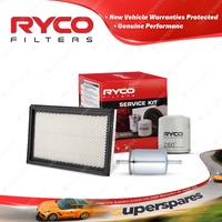 Ryco Oil Air Fuel Filter Service Kit for Holden Commodore VG VP VR VS VT 304ci