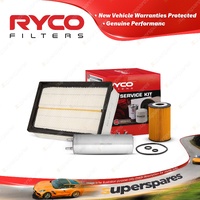 Ryco Oil Air Fuel Filter Service Kit for Volkswagen Caravelle Multivan T5 T6