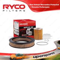 Ryco Oil Air Fuel Filter Service Kit for BMW 518 525 528 E12 1.8L 2.5L 2.8L