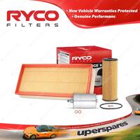 Ryco Oil Air Fuel Filter Service Kit for Mercedes Benz S280 S320 W140 M104.990
