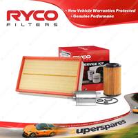 Ryco Oil Air Fuel Filter Service Kit for Mercedes Benz E240 W210 E240T S210