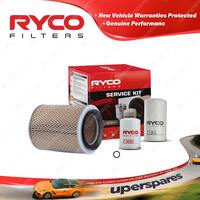 Ryco Oil Air Fuel Filter Service Kit for Nissan Cabstar F220 Urvan E23