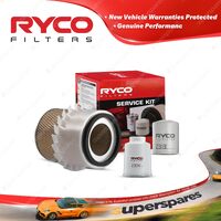 Ryco Oil Air Fuel Filter Service Kit for Mitsubishi Pajero NH ME MF MH 4D56T