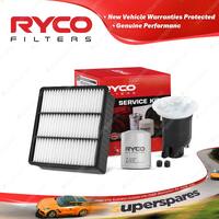 Ryco Oil Air Fuel Filter Service Kit for Mitsubishi Lancer CH CG 2.0L 2002-2006
