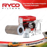 Ryco Oil Air Fuel Filter Service Kit for Toyota Hiace TRH201R TRH221R TRH223R