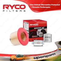 Ryco Oil Air Fuel Filter Service Kit for Ford Fpv Super Pursuit Ute Sedan BA GT