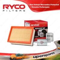 Ryco Oil Air Fuel Filter Service Kit for Peugeot 206 Cabriolet 206 GTI 180 307