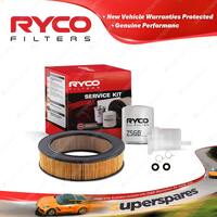 Ryco Oil Air Fuel Filter Service Kit for Mitsubishi L200 Scorpion GE GH
