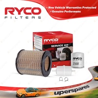 Ryco Oil Air Fuel Filter Service Kit for Ford Econovan SGMB Spectron SGMB