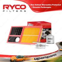 Ryco Oil Air Fuel Filter Service Kit for Volkswagen Polo 6R 9N BUD