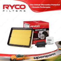 Ryco Oil Air Fuel Filter Service Kit for Hyundai Sonata EF G4JPV G6BV