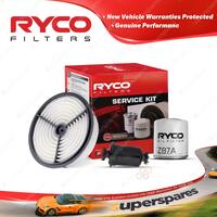 Ryco Oil Air Fuel Filter Service Kit for Toyota Soarer MZ20 MZ21 Supra MA70