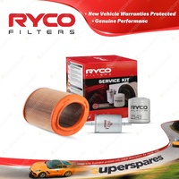 Ryco Oil Air Fuel Filter Service Kit for Citroen Berlingo M49 07/1999-09/2003