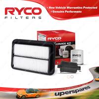 Ryco Oil Air Fuel Filter Service Kit for Daihatsu Charade G102 07/1988-1993