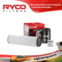 Ryco Oil Air Fuel Filter Service Kit for Ford Tractor 8830 Engine 401TI