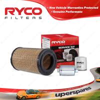 Ryco Oil Air Fuel Filter Service Kit for Holden Suburban 1500 FK1 02/1998-2001