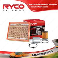 Ryco Oil Air Fuel Filter Service Kit for Holden Vectra ZC Z22SE 03/2003-2005