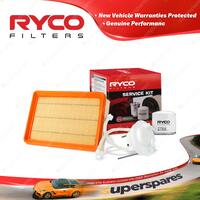Ryco Oil Air Fuel Filter Service Kit for Kia Cerato LD 07/2004-01/2009
