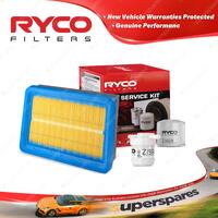 Ryco Oil Air Fuel Filter Service Kit for Mazda B2000 06/1985-07/1988
