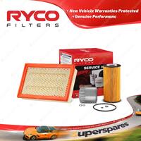 Ryco Oil Air Fuel Filter Service Kit for Ssangyong Rexton Rx290 Y200 2003-2004