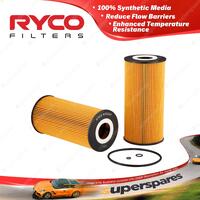 Ryco Oil Filter for Mercedes Benz MB100d MB140d 661 S300TD W140 VITO 108 W638 D