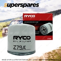 Ryco Oil Filter for Toyota 86 ZN6 4cyl 2.0 Petrol 4U-GSE 06/2012-On