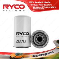 Premium Quality Brand New Long Life Ryco HD Spin-On Oil Filter Z870