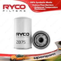 Premium Quality Brand New Long Life Ryco HD Spin-On Oil Filter Z875
