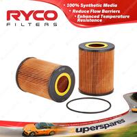 Ryco HD Oil Filter Cartridge 150mm height for DAF CF85 340 380 430 XE engi 99-07