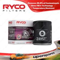 Ryco SynTec Oil Filter for Smart Forfour R454 Pulse 1.3L 1.5L Petrol 2004-2007