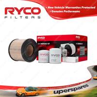 Ryco 4WD Air Oil Fuel Filter Service Kit for Holden Rodeo RA 4JH1