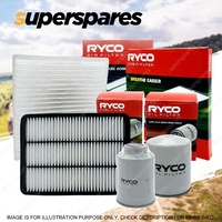 Ryco 4WD Filter Service Kit for Toyota Landcruiser HDJ100R with 1HD-FTE Engines
