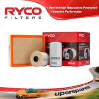 Ryco 4WD Air Oil Fuel Filter Service Kit for Isuzu D-MAX 4JJ1 - up to 05/12
