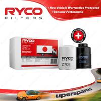 Ryco HD Filter Service Kit RSK103 for ISUZU 4JH1 NKR77 Spin-on Fuel Oil Filter