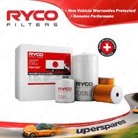 Ryco HD Filter Service Kit RSK106 for ISUZU 6HE1 FSR32 Fuel Oil Filter