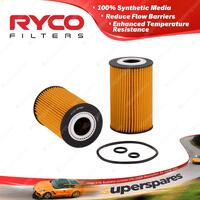 Ryco Oil Filter for Volkswagen AMAROK 2H Caddy 2K CARAVELLE T5 CC 3CC EOS 1F