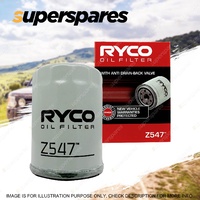 Ryco Oil Filter for Nissan Patrol GU GU II GU III GU IV GU VI Y62 Petrol