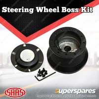 SAAS Flat Steering Wheels Boss Kit for Holden Commodore VK VL Calais 1984-1988