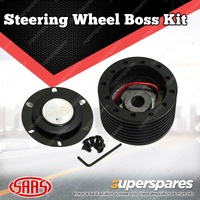 SAAS Flat Spoked Steering Wheels Boss Kit for Hyundai Excel X2 1991-1994