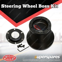 SAAS Flat Spoked Steering Wheels Boss Kit for Holden Nova LG 1993-1997