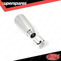 SAAS Aluminium Gear Knob Polished Long Shift Knob Shifter Lever Universal
