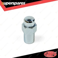 SAAS Wheel Nuts Mag 7/16 Inch Thread Chrome Finish 43mm Length Pack of 20