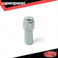 SAAS Wheel Nuts Mag 12 x 1.50 Chrome Finish SST 60mm Length Pack of 20