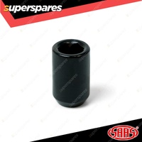 SAAS Wheel Nuts Internal Hex 1/2 Inch Black Finish 33mm Length Pack of 20