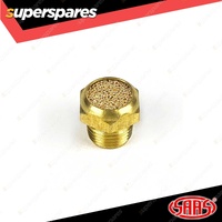 SAAS Diff Breather Filter Brass Screw In 1/8 BSP Port Thread Washable Pack of 4