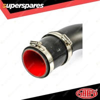 SAAS Intercooler Black Alloy Pipe Kit for Ford Ranger PX 3.2L Diesel 2011-2022